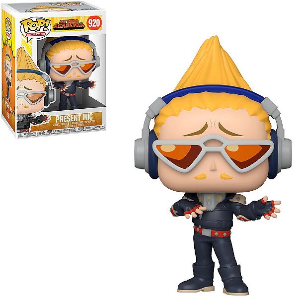 Funko Pop My Hero Academia - Present Mic (Temporada 5) #920 Vinil 9,5 cm Oficial Funko