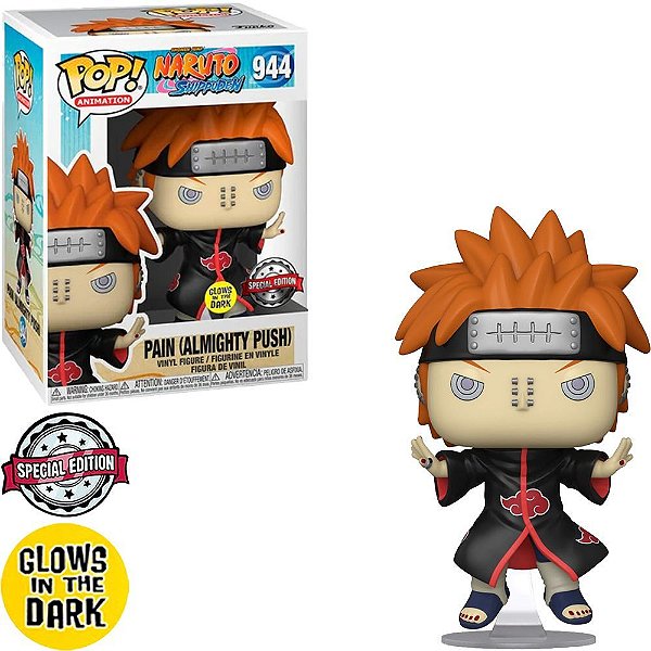 Funko Pop Naruto Pain Allmighty - Push Glow #944 Vinil 9,5 cm Oficial Funko