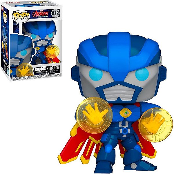 Funko Pop Marvel Avengers Mech - Doctor Strange #832 Vinil 9,5 cm Oficial Funko