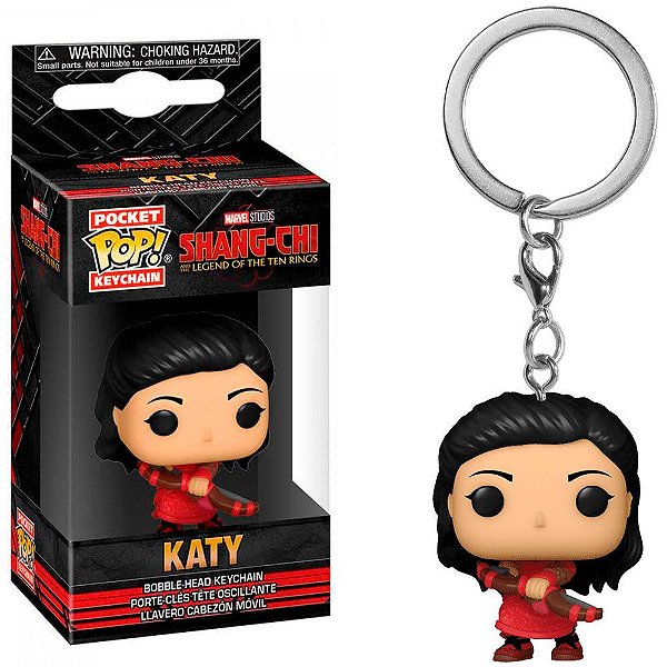 Funko Pop Keychain Marvel - Shang-Chi Katy #53760 Vinil 9,5 cm Oficial Funko