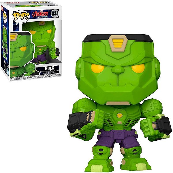 Funko Pop Marvel Avengers - Mech Hulk #833 Vinil 9,5 cm Oficial Funko