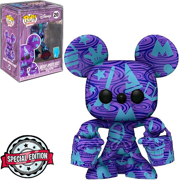 Funko Pop Disney Artist - Mickey Apprentice #20 Vinil 9,5 cm Oficial Funko