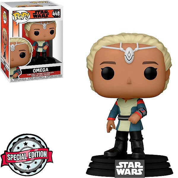 Funko Pop Star Wars The Bad - Batch Omega #448 Vinil 9,5 cm Oficial Funko