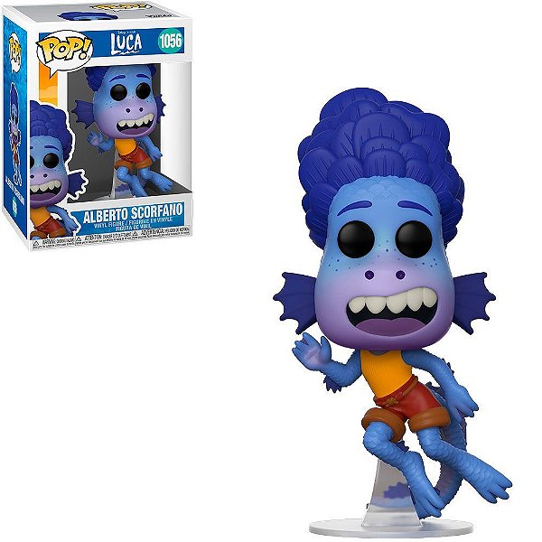 Funko Pop Disney Luca - Alberto Scorfano #1056 Vinil 9,5 cm Oficial Funko