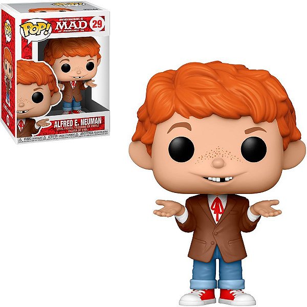Funko Pop Mad Tv - Alfred E.Nueman #29 Vinil 9,5 cm Oficial Funko
