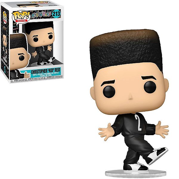 Funko Pop Rocks Kid,N Play Christopher - Kid Reid #213 Vinil 9,5 cm Oficial Funko