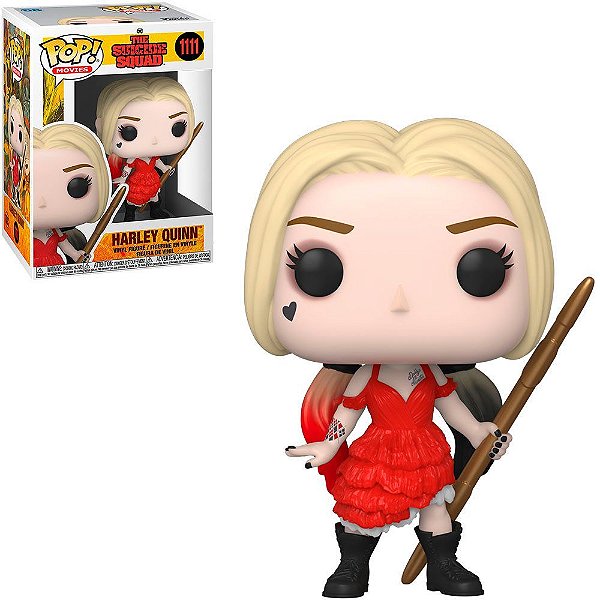 Funko Pop Heroes Suicide Harley - Quinn Dress (Temporada 2) #1111 Vinil 9,5 cm Oficial Funko