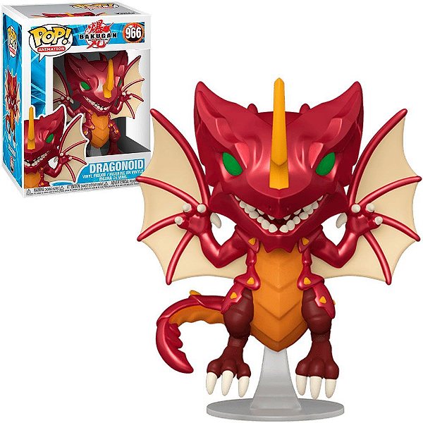 Funko Pop Bakugan - Dragonoid #966 Vinil 9,5 cm Oficial Funko
