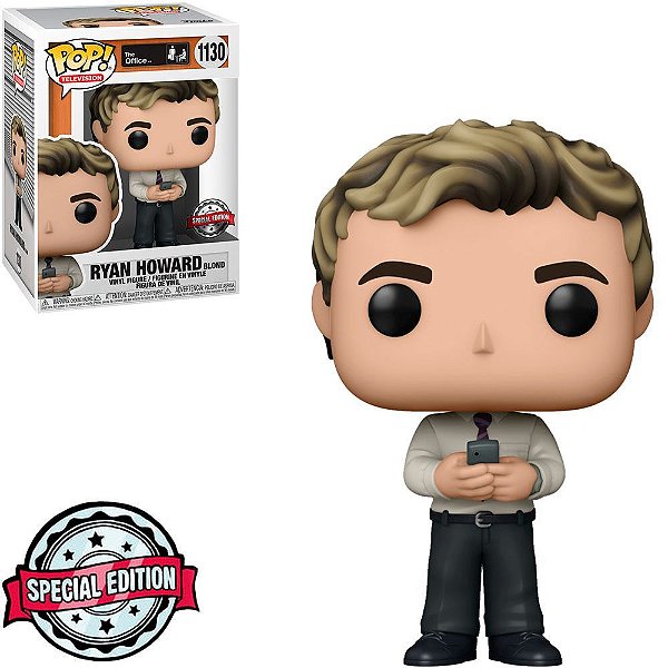 Funko Pop The Office Ryan - Howard Blond #1130 Vinil 9,5 cm Oficial Funko