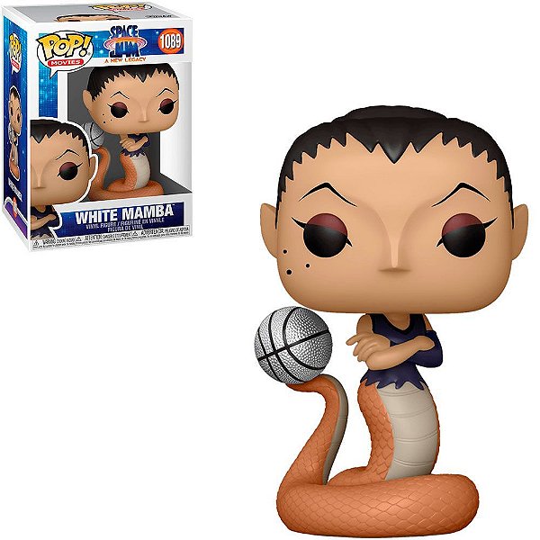 Funko Pop Space Jam Legacy - White Mamba #1089 Vinil 9,5 cm Oficial Funko