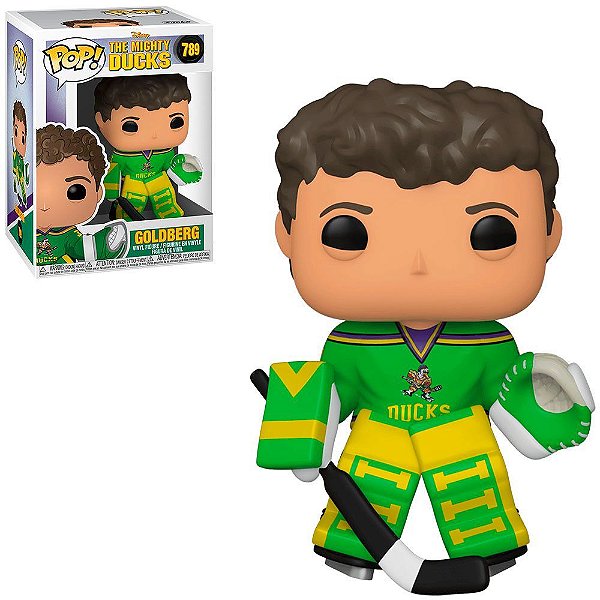 Funko Pop Disney The Mighty - Ducks Goldberg #789 Vinil 9,5 cm Oficial Funko