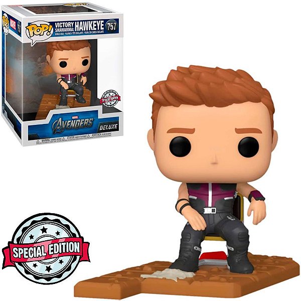 Funko Pop Marvel Avengers - Hawkeye Shawarma #757 Vinil 9,5 cm Oficial Funko