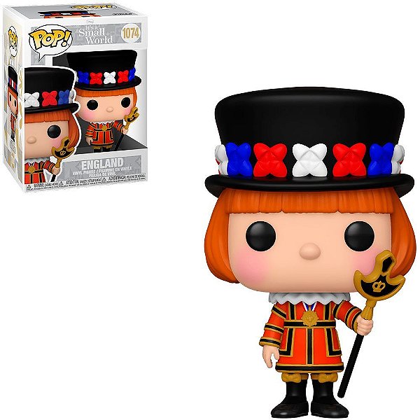 Funko Pop Disney Small - World England #1074 Vinil 9,5 cm Oficial Funko