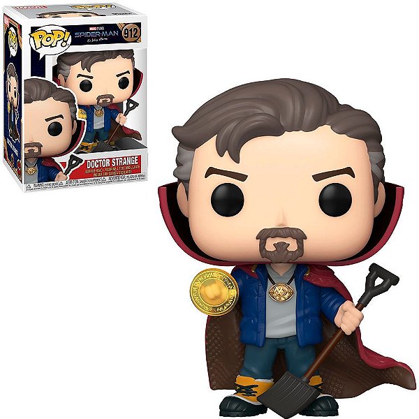 Funko Pop Marvel Spider-Man No Way Home - Doctor Strange #912 Vinil 9,5 cm Oficial Funko