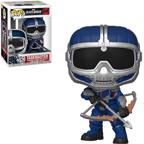 Funko Pop Black - Widow Taskmaster #606 Vinil 9,5 cm Oficial Funko