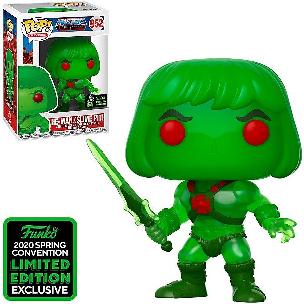 Funko Pop Tv Masters Of The - Universe He-Man #952 Vinil 9,5 cm Oficial Funko