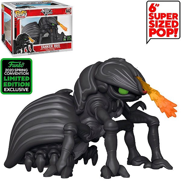 Funko Pop Starship Troopers - Tanker Bug #842 Vinil 9,5 cm Oficial Funko