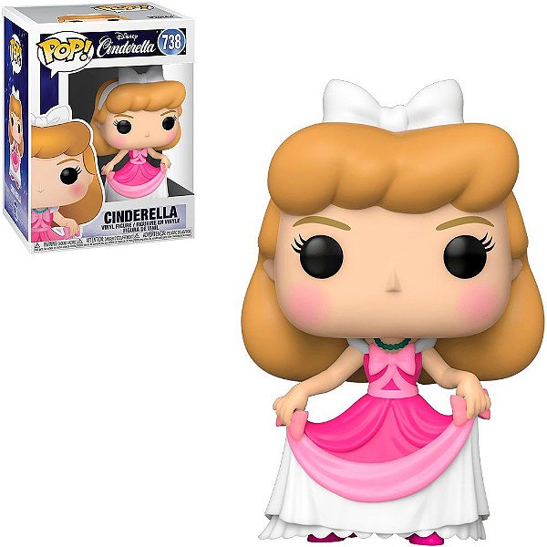 Funko Pop Disney Cinderella - Fairy Cinderella #738 Vinil 9,5 cm Oficial Funko