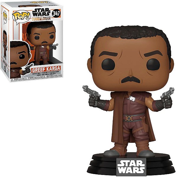 Funko Pop Star Wars Mandalorian - Greef Karga #347 Vinil 9,5 cm Oficial Funko