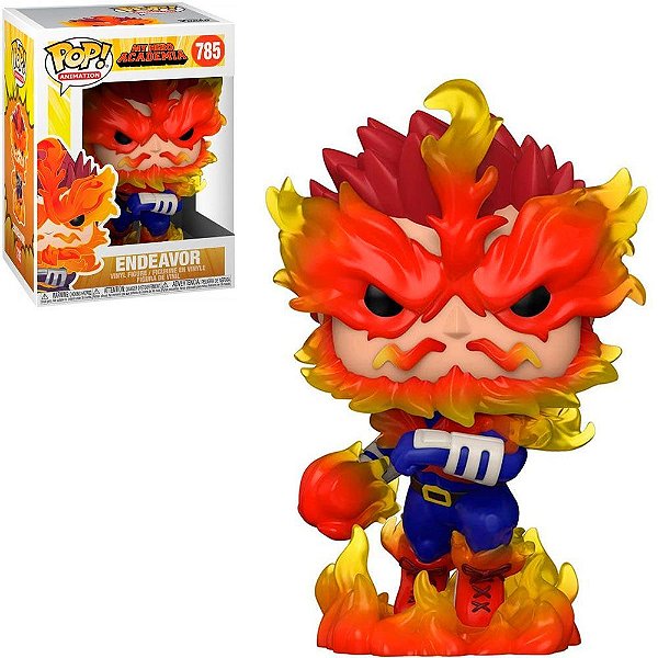 Funko Pop My Hero - Academia Endeavor (Temporada 4) #785 Vinil 9,5 cm Oficial Funko