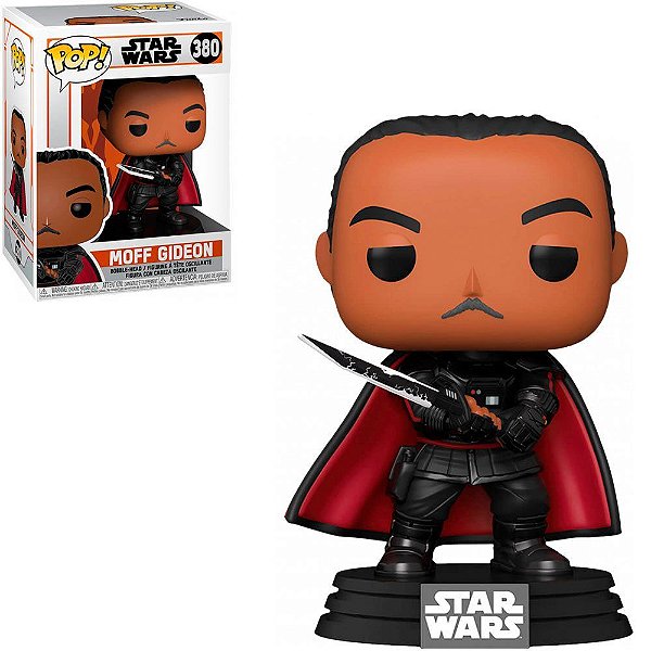 Funko Pop Star Wars Mandalorian - Moff Gideon #380 Vinil 9,5 cm Oficial Funko
