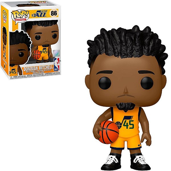 Funko Pop Nba - Donovan Mitchell #86 Vinil 9,5 cm Oficial Funko