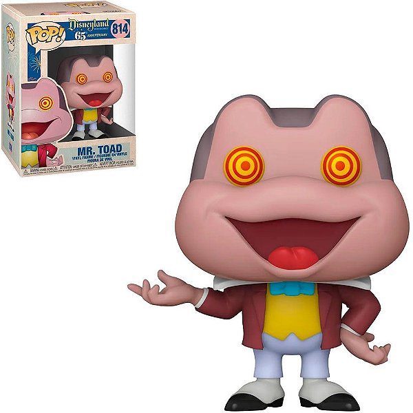 Funko Pop Disney - 65Th Mr.Toad #814 Vinil 9,5 cm Oficial Funko