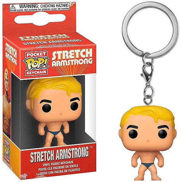 Funko Pop Keychain - Stretch Armstrong #51324 Vinil 9,5 cm Oficial Funko