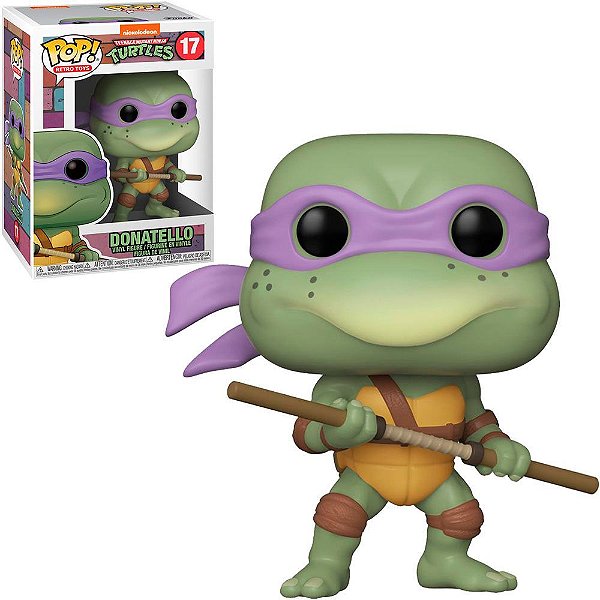 Funko Pop Turtles - Ninja Donatello #17 Vinil 9,5 cm Oficial Funko
