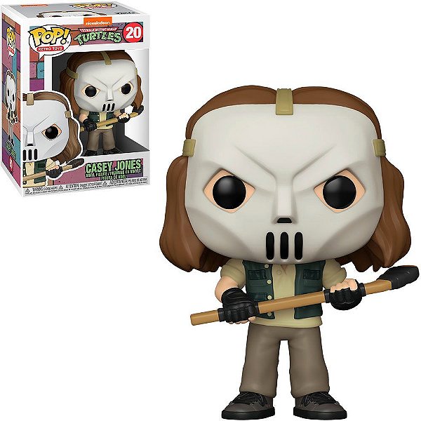 Funko Pop Turtles Ninja - Casey Jones #20 Vinil 9,5 cm Oficial Funko