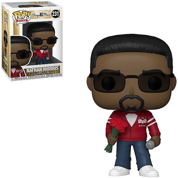 Funko Pop Rocks Boyz Ii - Nathan Morris #231 Vinil 9,5 cm Oficial Funko