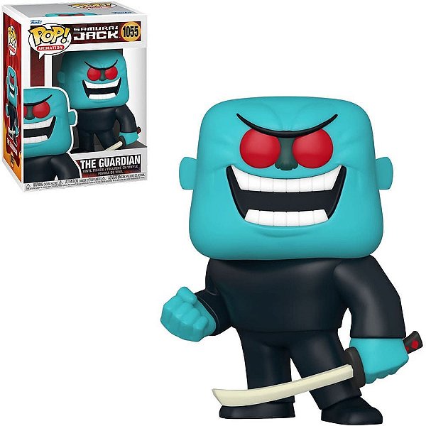 Funko Pop Samurai Jack - The Guardian #1055 Vinil 9,5 cm Oficial Funko