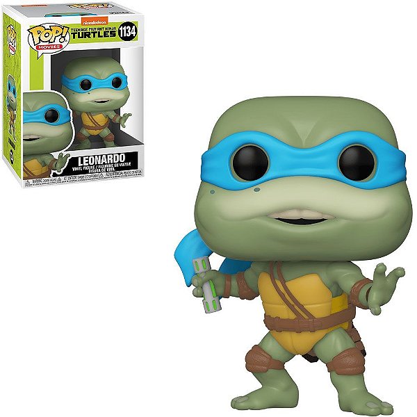 Funko Pop Turtles Ninja - 2 Leonardo #1134 Vinil 9,5 cm Oficial Funko