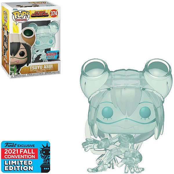 Funko Pop My Hero - Academia Tsuyu #374 Vinil 9,5 cm Oficial Funko