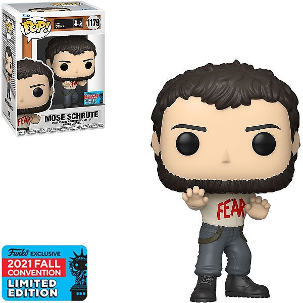 Funko Pop The Office - Mose Schrute #1179 Vinil 9,5 cm Oficial Funko
