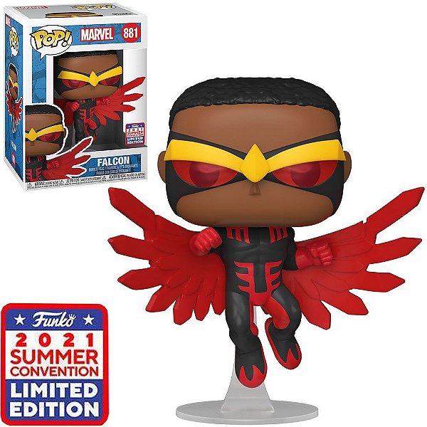 Funko Pop Marvel - Falcon #881 Vinil 9,5 cm Oficial Funko