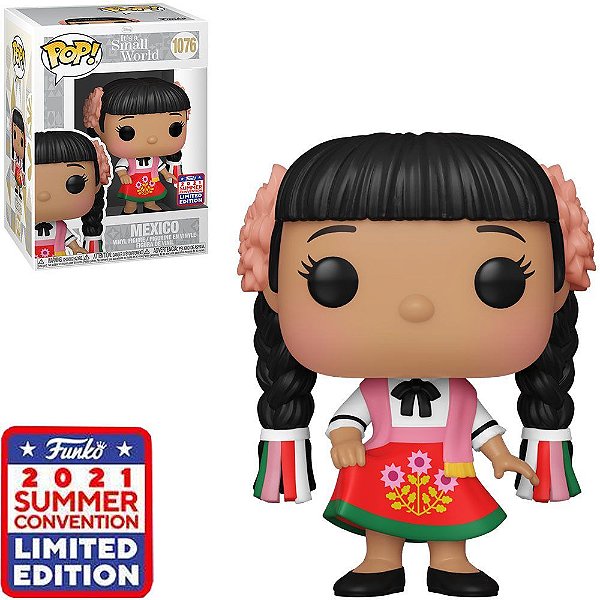 Funko Pop Disney Small - World Mexico #1076 Vinil 9,5 cm Oficial Funko