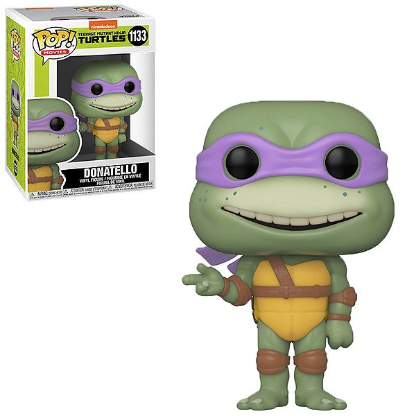 Funko Pop Turtles Ninja - 2 Donatello #1133 Vinil 9,5 cm Oficial Funko