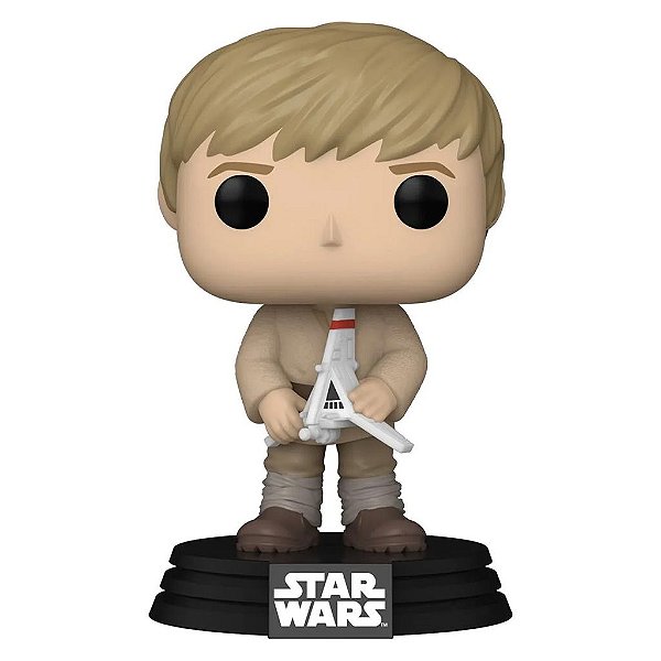 Boneco Funko Pop Star Wars Obi-wan Kenobi Luke - Skywalker Young (Temporada 2) #633