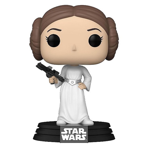Boneco Funko Pop Star Wars Swnc - Pincess Leia #595