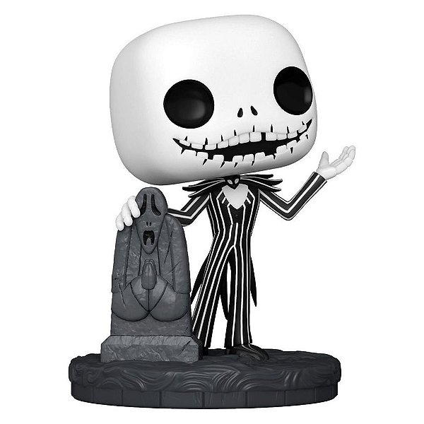 Boneco Funko Pop Disney Nbc 30th Jack - Skellington W/gravestone #1355