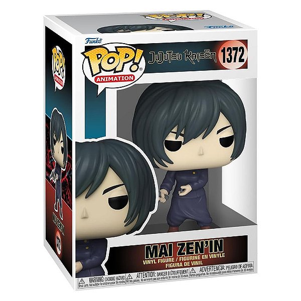 Boneco Funko Pop Jujutsu Kaiser - Mai Zen,in (Temporada 2) #1372