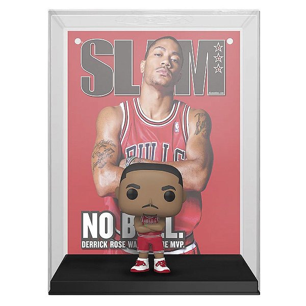 Boneco Funko Pop NBA Cover Slam Derrick - Rose 11 #73417