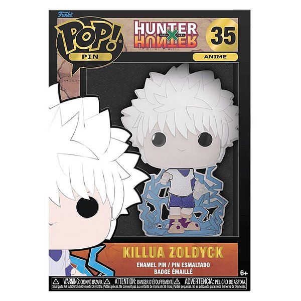 Boneco Funko Pop Pins.hunter X Hunter - Killua Zoldick #44597