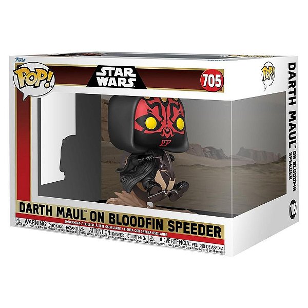 Boneco Funko Pop Star Wars Ep1 25th Darth Maul On - Bloodfin Speed.705