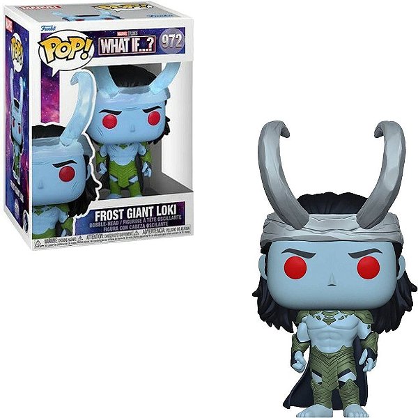 Funko Pop Marvel What Iff ? Loki - Frost Giant (Temporada 3) #972 Vinil 9,5 cm Oficial Funko