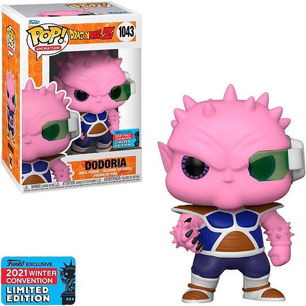 Funko Pop Dragon Ball - Z Dodoria #1043 Vinil 9,5 cm Oficial Funko