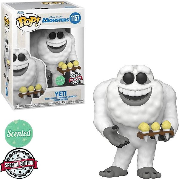 Funko Pop Disney Monster Inc 20Th - Yeti W/Scented #1157 Vinil 9,5 cm Oficial Funko