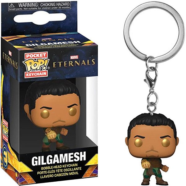 Funko Pop Keychain Marvel - Eternals Gilgamesh #50856 Vinil 9,5 cm Oficial Funko