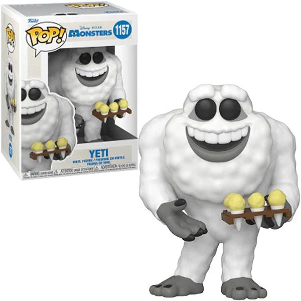 Funko Pop Disney Monster Inc - 20Th Yeti #1157 Vinil 9,5 cm Oficial Funko